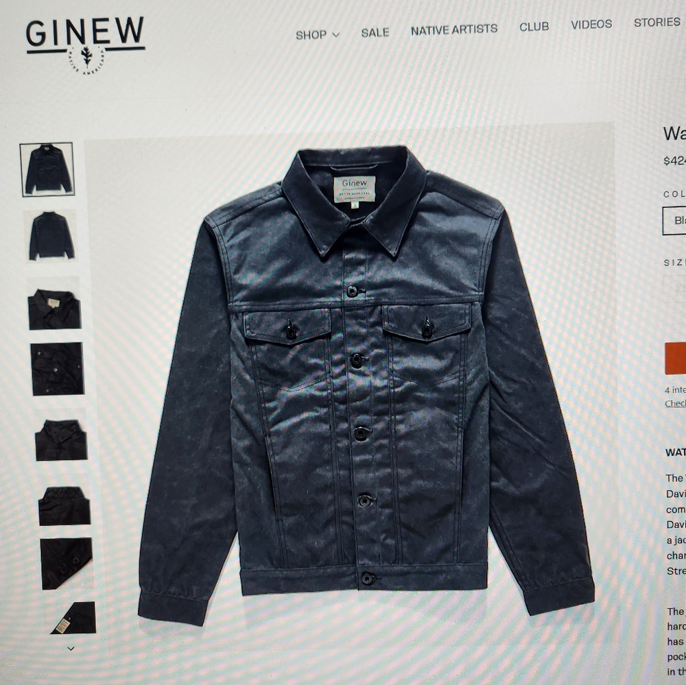 Men's Black Jacket